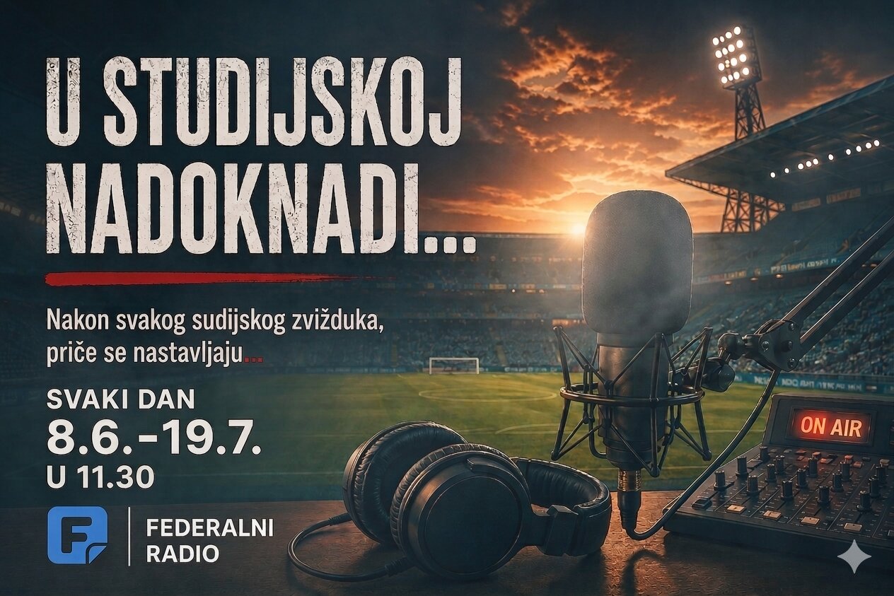 U studijskoj nadoknadi, 20. 06. 2026.